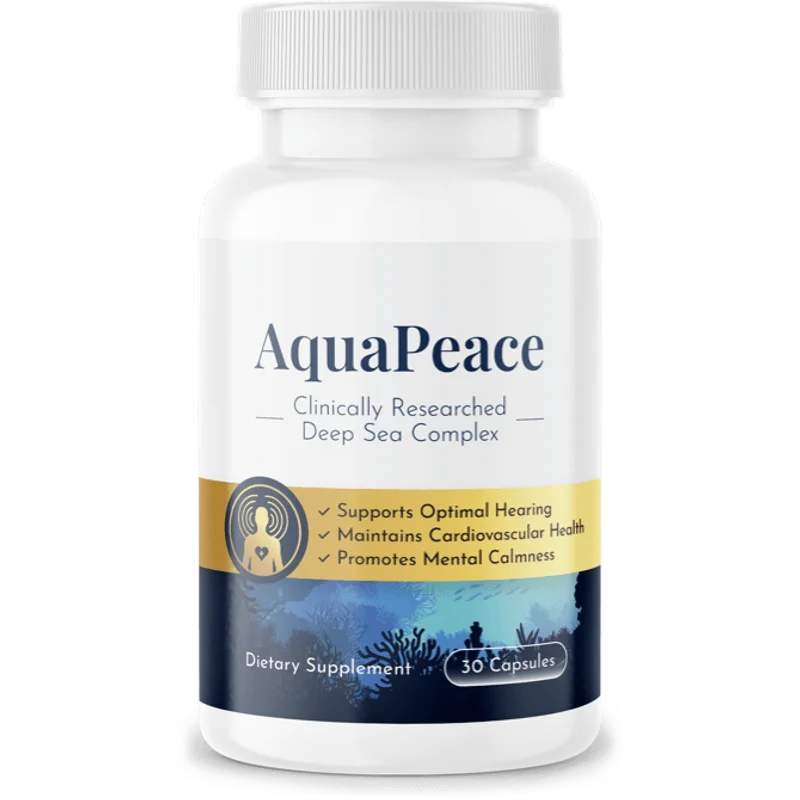 AquaPeace Longevity & Vitality Support — 1 Bottle / 30 Day Supply
